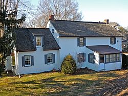 William and Mordecai Evans House, built 1763