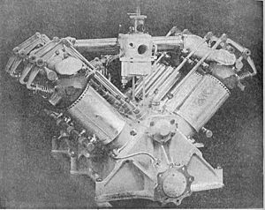 Wolseley 120 hp V8 aero engine (Rankin Kennedy, Modern Engines, Vol III)