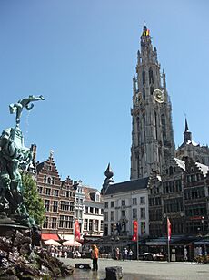 'De Reus Café at Grote Markt 22' by Tania Dey