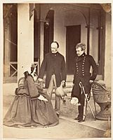 -The Countess Canning, The Earl Canning, G.G. and Lord Clyde C.in C., Simla- MET DP146074