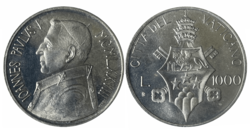 1000 lire John Paul I - 1978