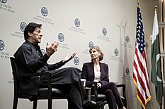 7 23 2019 One Year In A Conversation with Pakistani Prime Minister Imran Khan (48373238736)