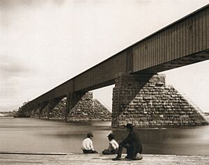 92 William England - The Victoria Bridge, Montreal2