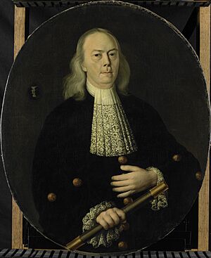 Abraham van Riebeeck (1653-1713). Gouverneur-generaal van Nederlands Oost Indië (1709-13) Rijksmuseum SK-A-811.jpeg