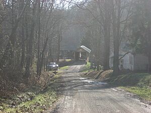 Adams Covered Bridge from north