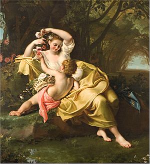 Artgate Fondazione Cariplo - Guidobono Bartolomeo, Allegoria della Primavera