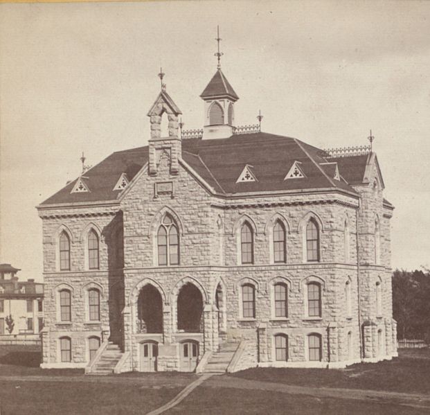 Image Auburn Theological Seminary, by S. Hall Morris (cropped)