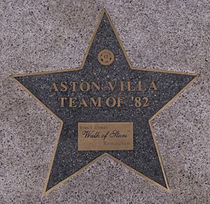 Birmingham Walk of Stars Aston Villa