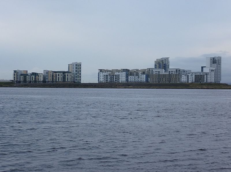 Image Blocks of flats at Western Harbour, Leith