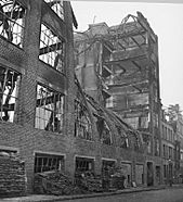 Bomb Damage in Birmingham, England, C 1940 D4146