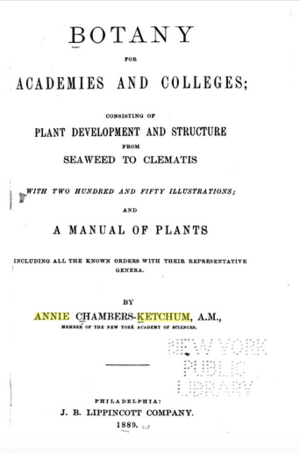 Botany for Academies and Colleges (1889)