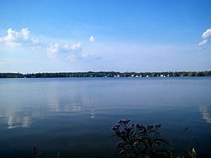Caledon Lake in Peel Region, GTA, Ontario, Canada