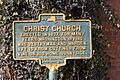 Christ Church marker Tarrytown jeh