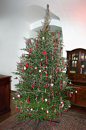 Classic vintage hungarian chrismast-tree