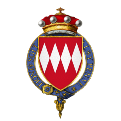 Coat of arms of Sir Giles Daubeny, 1st Baron Daubeny, KG