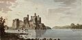 Conway Castle watercolour 1