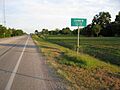 Damon Texas Road Sign