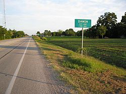 Damon Texas Road Sign.JPG