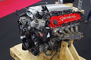 Dodge Viper Engine - coté gauche
