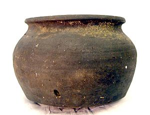 Early Medieval Sandy ware pot