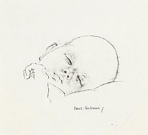 Ethel Gabain - Christopher Asleep - 9314