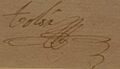 Firma de Tolsá