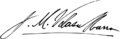 Firma de Velasco Ibarra