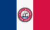 Flag of Bayonne, New Jersey