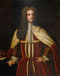 Follower of Kneller - Portrait of a Gentleman, traditionally identified as Valentine, 3rd Viscount Kenmare