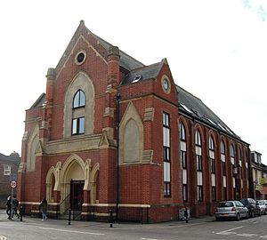 Former Fawcett Road United Methodist Church, Fawcett Road, Southsea (October 2017) (2)