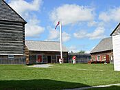 Fort Ingall bâtiments