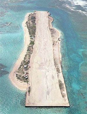 French Frigate Shoals airfield aerial photo
