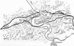 French attack at Verdun, August 1917