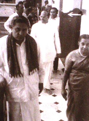 H.E William Gopallawa & Dr Nissanka Wijeyeratne- brightened
