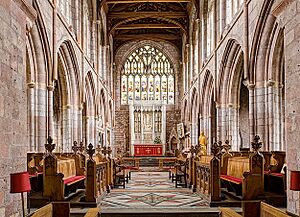 Holy Cross church, Crediton (interior) - geograph.org.uk - 3514035