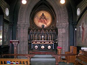 Interior of All Souls Chapel