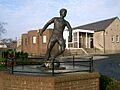 Jim Baxter statue Hill Of Beath