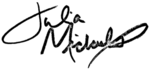 Julia Michaels signature, Billboard Open Letter 2016.png