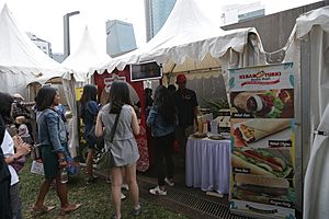 Kebab Turki Baba Rafi 2019 Gig on the Green