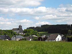 Léglise: the village and its small church