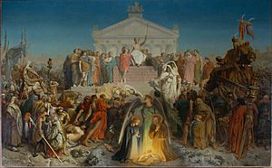 Le Siècle d'Auguste - naissance de N.S. Jésus-Christ par Gérôme