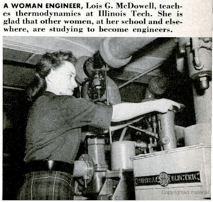Lois G. McDowell Woman Engineer