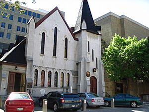 Lutheran church on Bond Street Toronto