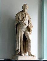 Marble statue of Sir Henry Marsh, former president of the Royal College of Physicians of Ireland