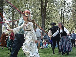 Moscow, Idaho Renaissance Fair Maypole Dance