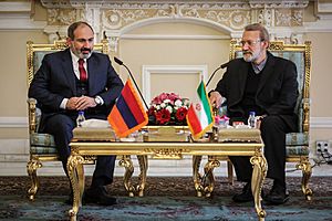 Nikol Pashinyan prime minister of Armenia in Tehran (2019) 10
