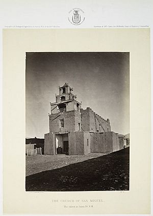 No. 11. The Church of San Miguel, the oldest in Santa Fe, N - (3110767770)