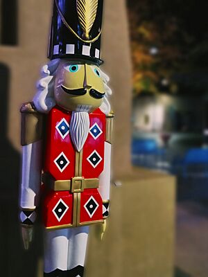 Nutcracker statue