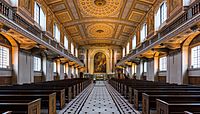 Old Royal Naval College Chapel Interior, Greenwich, London, UK - Diliff