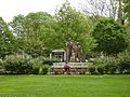 Ottawa Il Washington Park Historic District Lincoln-Douglas Statues1